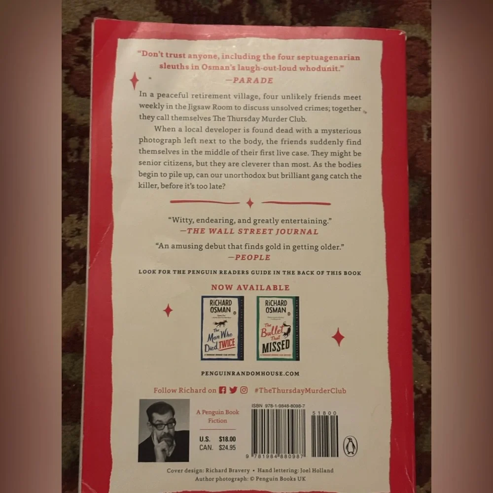 The Thursday Murder Club by Richard Osman - Picture 3 of 4